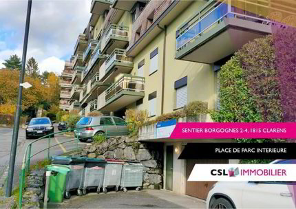 A louer - Places de parc intérieures disponibles de suite 1/1