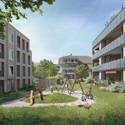Appartements 4½ pièces neufs - confort de vie attrayant près de Thun 1/5
