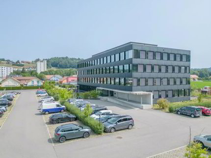 Gut erschlossenes Bürogeschoss mit umfangreichen Annehmlichkeiten 1/5