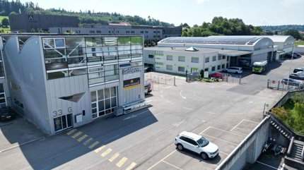 Local commercial en location à Givisiez - 61 m² 1/5