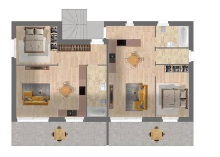 Appartement de 2.5 pièces en vente à Tourtemagne - 56 m² 1/5