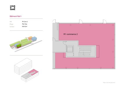 Commercial for rent, 1 Cour de Gare (Sion, Switzerland) 1/5