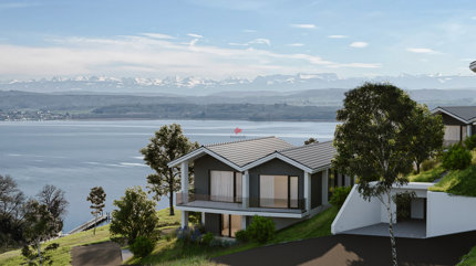 Villa C / D mit Traum-Aussicht über den Murtensee 1/5