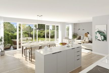 Appartement de 5.5 pièces en vente à Nouvelle promotion - Réf Bucolia_Lot 4 1/5