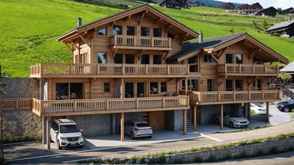 Wohnung 4.5 Zimmer in einem neuen Chalet in Val-d'Illiez 1/5