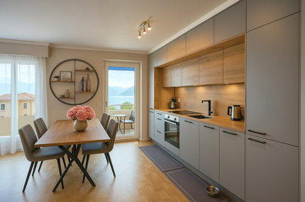 Apartment for rent, Rue des Vaudrès (Montreux, Switzerland) 1/5