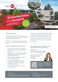 Neubauprojekt - 4 Einfamilienhäuser mit 5 1/2 Zimmern, Hobbyraum und Weitsicht an beliebter Lage im Leimental 1/5