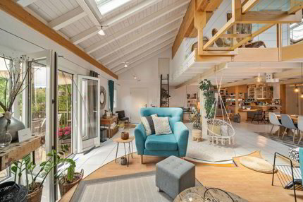 Vivez autrement : Loft en duplex avec terrasse à Villaz-St-Pierre (Fuyens) 1/5