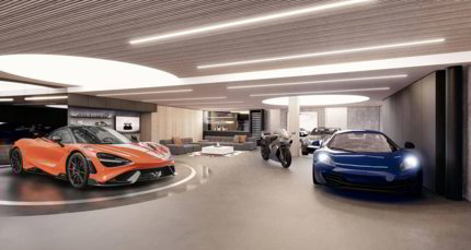 Garage 400 m2 à Lausanne 1/1