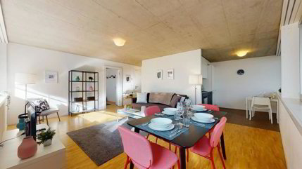 Appartement 2.5 pièces clair et lumineux à la Matze, centre ville Sion 1/5