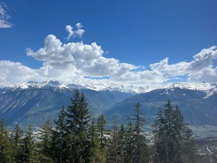 Superbe 4.5 pièces à Vermala avec vue panoramique, proche des pistes 1/3