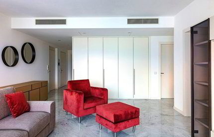 Attique en location à Paradiso - 165 m² 1/5