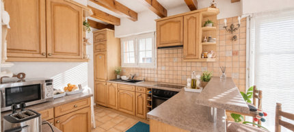 A VENDRE : Au cur du beau village de Bramois, maison de 4.5 pièces en duplex. 1/5