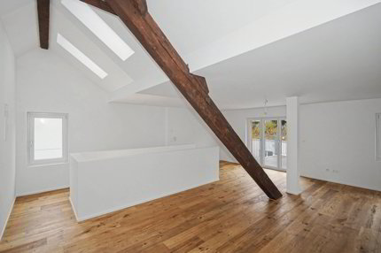 Exklusive 3.5-Zimmer-Attikawohnung mit Terrasse & hochwertigem Ausbau in Binningen 1/5