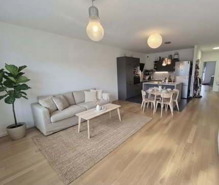 Exclusivité - Bel appartement récent de 4 pièces avec vue dégagée 1/5