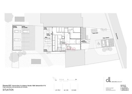 Appartement de 2.5 pièces en location à Rue de la Gare 11 - 55 m² 1/5