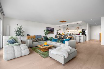 Superbe appartement sur un seul niveau 1/5