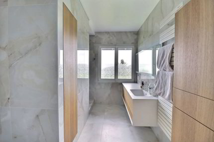 villa rénovée avec jacuzzi et sauna - magnifique jardin avec vue sur le lac et Mont-Blanc 1/5