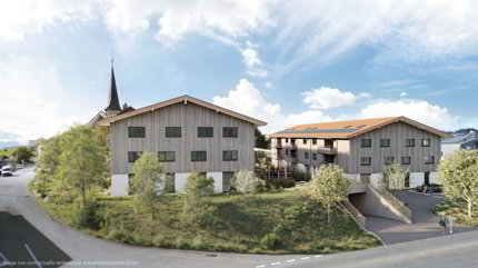 Appartement neuf de 3.5 pièces en location à Siviriez - 92 m² 1/3