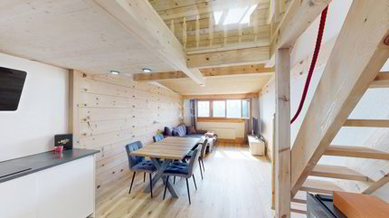 Appartement de 2.5 pièces en location à Centre de Villars - 55 m² 1/5