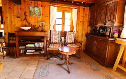 Chalet jumelé avec studio indépendant et belle vue dégagée 1/5