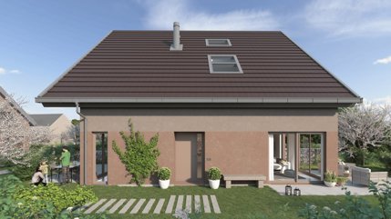 Villa mitoyenne neuve - 4.5 pièces avec jardin - Livraison fin 2027 1/5