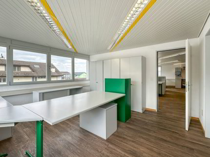 Werbewirksame Büro und Lagerräume mitten in Nottwil 1/5