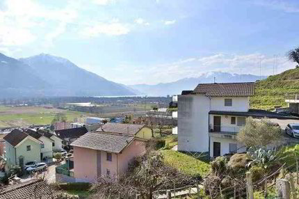 Gordola: 6 ½-Zimmer-Villa mit 3 ½-Zi-Wohnung mit Panorama und Seesicht 1/5