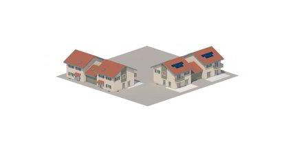 4 villas jumelées par les garages neuves à vendre à Grens dès CHF... 1/5