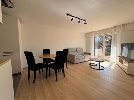 Bel appartement meublé de 2,5 pièces avec balcon à Brent 1/5