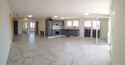 Appartement neuf au 1er étage avec terrasse couverte, avec vue. 1/5