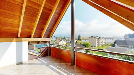 Attraktive 5.5 Zimmer Dachwohnung mit Weitblick 1/5