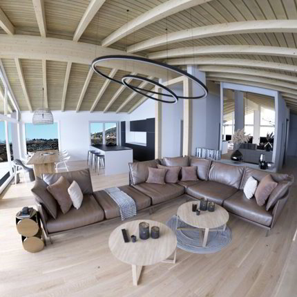 Attique with 4.5 rooms on sale in Sud-Est d'Ayent, orienté Christ Roi - 202 m² 1/5