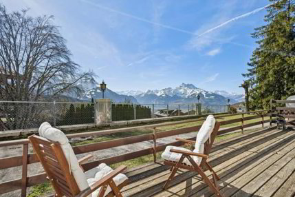 A Villars, 4p lumineux, rénové, avec entrée privative, possibilité pro 1/5
