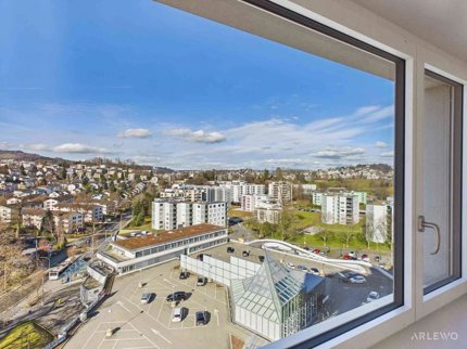 Modernes Wohnen über den Dächern - 11 Etage mit See- und Bergblick 1/5