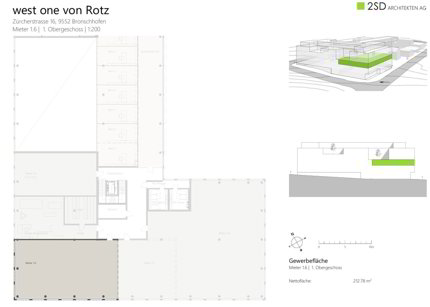 attraktive Gewerbeflächen west one 1/3