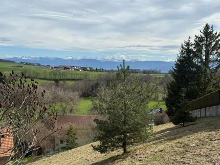 Parcelle constructible avec vue imprenable sur les Alpes ! 1/5