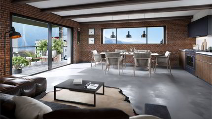 Appartement de 3.5 pièces en vente à Quartier résidentiel à Salquenen - 101 m² 1/3