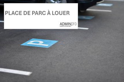Place de parc extérieure à louer 1/1