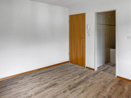 1-Zimmer Wohnung/Studio 1/5