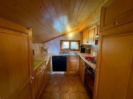 3 Bedroom attic apartment on Les Moulins 1/5