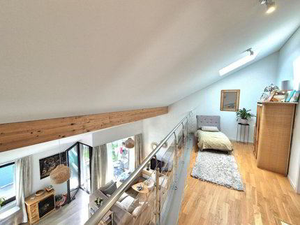 Coup de coeur assuré ! Superbe attique duplex 4,5 pièces à deux pas du lac 1/5