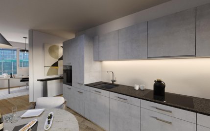 Moderne 2.5-Zimmer-Neubauwohnung mit atemberaubender Seesicht 1/5