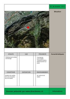 Commercial for sale, Grand-Place (Nendaz, Switzerland) 1/5