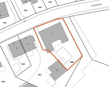 Land Plot for sale, Sinserstrasse 18 (Abtwil, Switzerland) 1/5