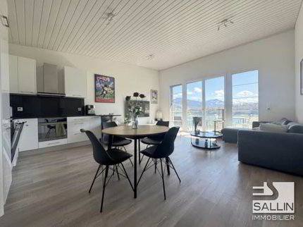Bel appartement 3œ pièces avec vue imprenable sur le lac de la Gruyère 1/3
