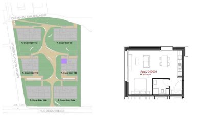 Apartment for rent, Rue Oscar-Bider 106 (Sion, Switzerland) 1/1