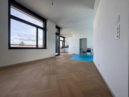 Raumhohe Wohnung im Neubauprojekt "Chrüzacher" 1/5