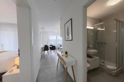 Furnished 1-bed with Balcony & Parking / Appartement meublé 1 chambre... 1/5