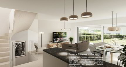Villa contiguë de 4.5 pièces en vente à Domdidier - 140 m² 1/5